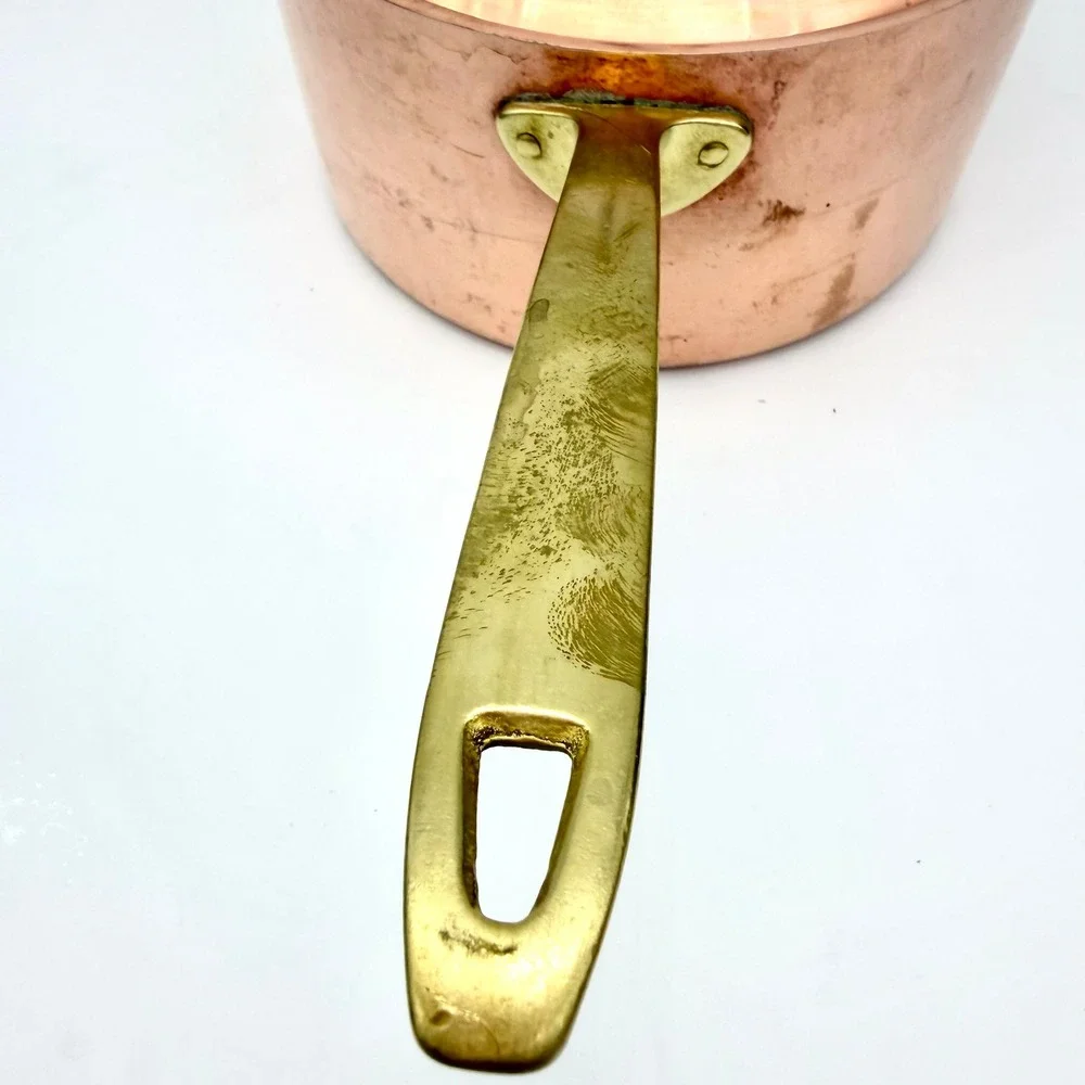 Paul Revere 1976 Limited Edition Copper Saucepan Pot With Lid Brass